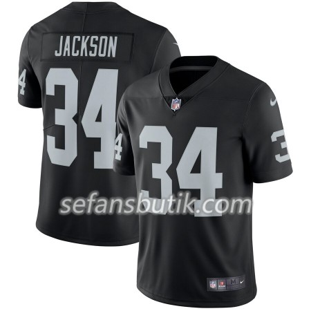 Oakland Raiders Tröjor Bo Jackson 34 Nike Svart - Herr